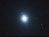 Uma imagem mostrando a estrela Sirius no espaço. (Fonte da imagem: dom1706 - Pixabay)