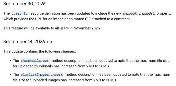 Os comentários do YouTube permitirão GIFs e imagens em novembro.