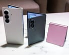 Os novos modelos da série Galaxy Z.