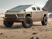 O Cybertruck militarizado (Fonte da imagem: Unplugged Tesla)