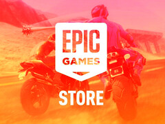 Os novos brindes da Epic Games Store valem US$ 44,98, com o logotipo da Epic Games na foto. (Fonte da imagem: Epic Games Store)