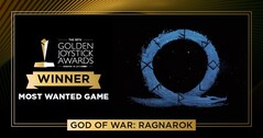Deus da Guerra: Ragnarok. (Fonte da imagem: @GoldenJoysticks)