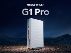 O Minisforum G1 e o G1 Pro são visualmente idênticos. (Fonte da imagem: Minisforum)