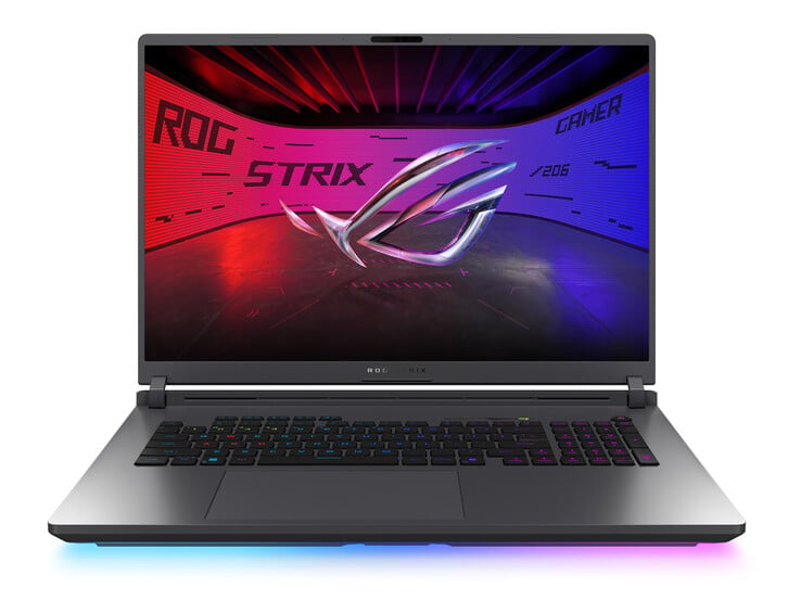 O ROG Strix G18 2026 pesa 3,2 kg e mede 399 x 298 x 23,5~32 mm.