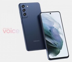 O Galaxy S21 FE adotará a mesma fórmula de sucesso que a do ano passado Galaxy S20 FE. (Imagem: @OnLeaks)