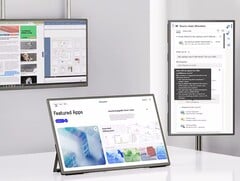 O novo monitor portátil da Uperfect tem uma tela de 21,5 polegadas na diagonal (Fonte da imagem: Uperfect)