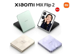 O Mix Flip 2 deve ter bastante desempenho em sua estrutura compacta. (Fonte da imagem: Xiaomi)