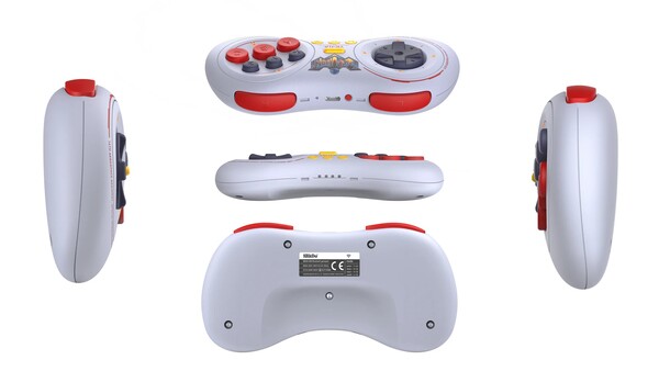 O 8BitDo M30 Bluetooth Gamepad Earthion Edition tem os mesmos recursos que a versão padrão. (Fonte da imagem: Superdeluxe Games) 