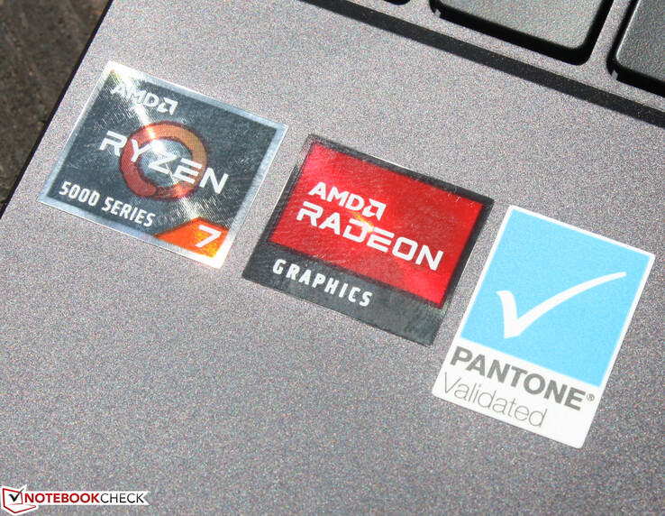 AMD Ryzen 7 5800H - A versão de 45 watts para dispositivos móveis.