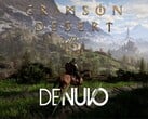 Banner do DRM Denuvo do Crimson Desert exibido
