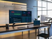 O monitor Dell UltraSharp 52 Thunderbolt Hub pode ser conectado a quatro computadores ao mesmo tempo. (Fonte da imagem: Dell)