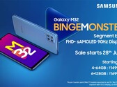 Uma nova promoção para a Galaxy M32. (Fonte: Amazon.in)