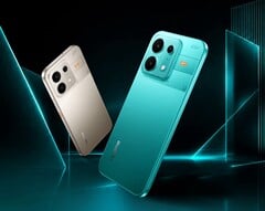 O Realme P4s estará disponível nas cores cinza ou turquesa.
