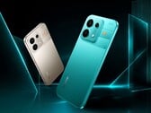 O Realme P4s estará disponível nas cores cinza ou turquesa.