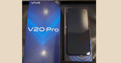 O possível Vivo V20 Pro. (Fonte: Twitter via MySmartPrice)