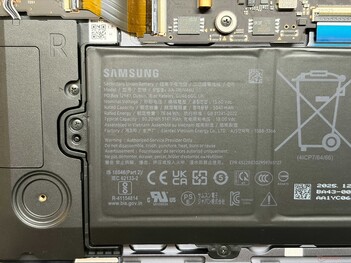 Informações sobre a bateria