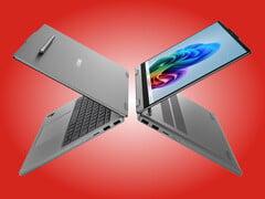 O IdeaPad 5 2 em 1 14Q8Y11 pode armazenar magneticamente a caneta linear na parte traseira.