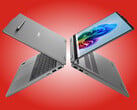 O IdeaPad 5 2 em 1 14Q8Y11 pode armazenar magneticamente a caneta linear na parte traseira.