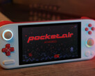 O Pocket Air está disponível em um único esquema de cores de inspiração retrô. (Fonte da imagem: AYANEO)