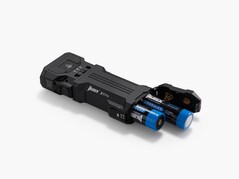 As baterias são facilmente substituíveis.