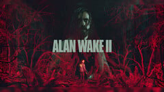 Um pôster promocional de Alan Wake 2
