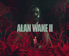 Um pôster promocional de Alan Wake 2