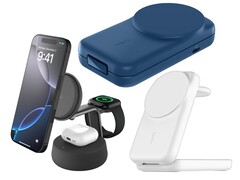 Os carregadores sem fio Belkin UltraCharge Collection suportam carregamento rápido sem fio Qi2.2 de 25W. (Fonte da imagem: Belkin)
