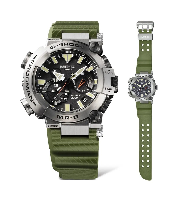 O relógio Casio MRG-BF1000 Goliath Frogman. (Fonte da imagem: Casio)