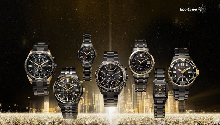 A coleção de relógios Citizen Light in Black