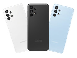 Variações de cor da Samsung Galaxy A13
