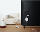 O Chromecast com Google TV (HD) só estará disponível em branco (Fonte de imagem: Google via @_snoopytech_)