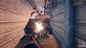 Na foto: uma captura de tela do jogo Over The Top: WWI.