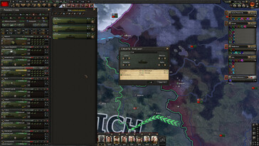 Na foto: Uma captura de tela do jogo Hearts of Iron IV.