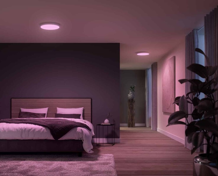 Nova Surimu da Philips Hue em formato redondo. (Fonte da imagem: hueblog.com)