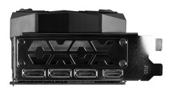 KFA2 GeForce RTX 3080 SG12 GB portas externas (Fonte: KFA2)