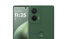 Uma nova renderização do Moto G56. (Fonte da imagem: XpertPick)