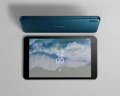 O Nokia T10 só vem em uma opção de cor Azul Oceano. (Fonte de imagem: HMD Global)