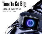 O relógio DIZO Watch D tem um display de 1,8 polegadas, entre outras características. (Imagem: DIZO)