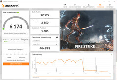 Fire Strike (Modo de economia de energia, operação de rede elétrica)