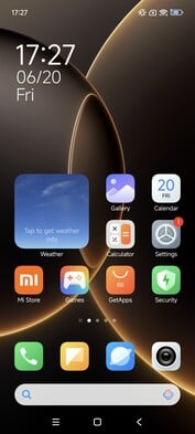 Dispositivo de teste Xiaomi 15S Pro