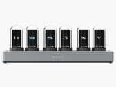 O Tesla S3xy Time Glow Clock tem seis telas coloridas IPS. (Fonte da imagem: Tesla)
