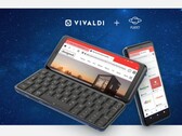 Vivaldi no Astro Slide 5G de mão (Fonte: Vivaldi Browser)