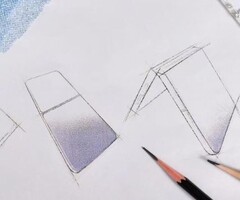 Esboços do Magic V Flip2 (Fonte da imagem: Jimmy Choo no Instagram)