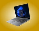O Lenovo V15 Gen 6 AMN com acabamento em Luna Grey.