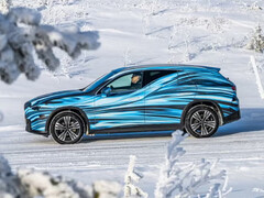 O Mercedes GLC EQ é baseado em uma plataforma de 800 volts (Fonte da imagem: Mercedes-Benz)