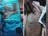 O Poco C3 explode. (Fonte: BNNNewsTV)