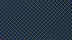 Disposição dos subpixels