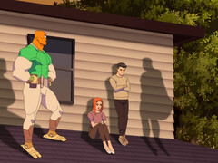 As sombras dos conflitos de ficção científica que definem o restante da série deixam de ser sombras aqui.