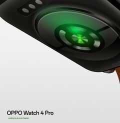 O Oppo Watch 4 Pro deve chegar antes do final do mês. (Fonte da imagem: Oppo)