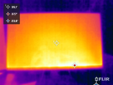 Desenvolvimento de calor XG27UCS frontal